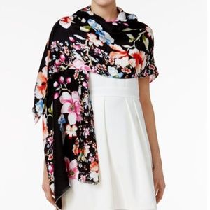 INC International Concepts Accessories - INC Butterfly Garden Pashmina Wrap & Scarf INC International Concepts Accessories - INC Butterfly Garden Pashmina Wrap & Scarf